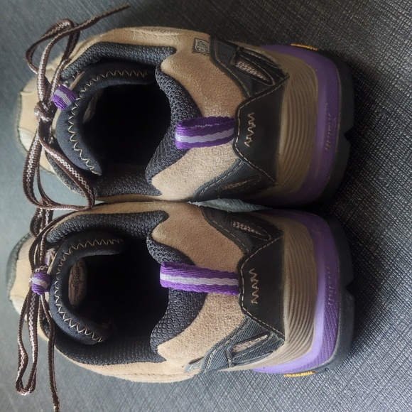 Vibram Brown and Purple Athletic Shoes - Picture 7 of 7